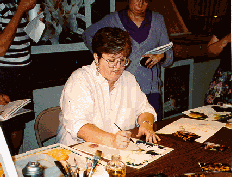 Arleta Pech at a workshop