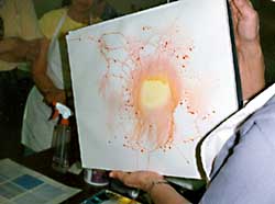 painting glow step 1
